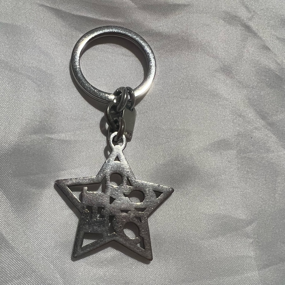 Coach Star Keychain with Pink, Purple and Red Accents - Picture 2 of 3